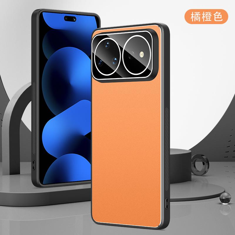 Applicable To Huawei Nova16 Mobile Phone Case Nova16Pro with Lens Film Nova16 Metal Matte Back Plate Anti-drop