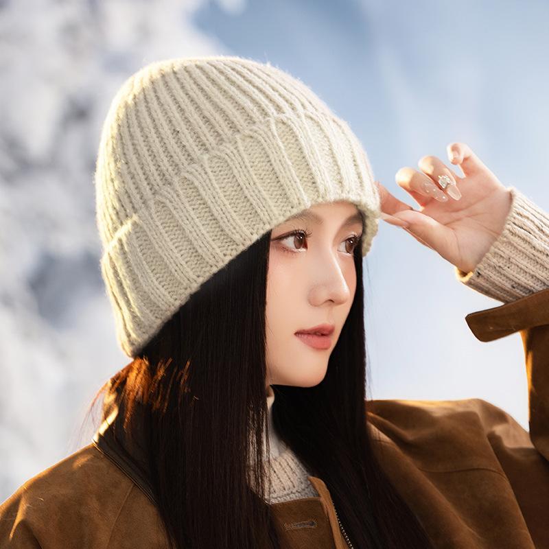 Winter Beanie for Women  Elastic Stretch Fit, Soft Warm Slouchy Unisex Hat, Hand Washable Cold Weather Accessory