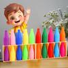 1/2/4 Sets Early Education Logical Thinking Games Drink To Drink Color Sorting Cup Color Matching Classification Montessori Toys