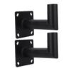 2Pcs 90 Degree Wall Mount Bracket Alloy Steel L Shaped Bracket for Outdoor Flood Lights