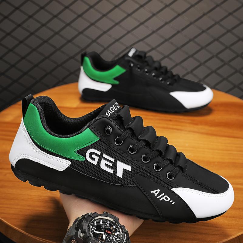 

Автомобильные тренировочные туфли на мягкой подошве, сетчатые дышащие мужские туфли, новинка 2024 года, повседневная мужская спортивная обувь, универсальные туфли Форреста Гампа 39