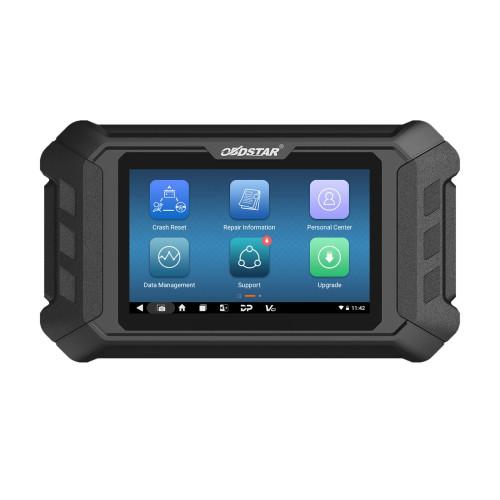 2025 OBDSTAR P50 Airbag-Reset-Tool deckt 86 Marken und 11600+ ECU-Teilenummer ab. durch OBD/Bench Support Batterie-Reset/ SAS-Reset