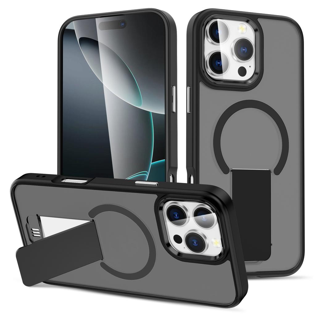 New Skin Sensitive Invisible Bracket for IPhone Case, Retro Precision Hole Magnetic Suction Design for IPhone Case