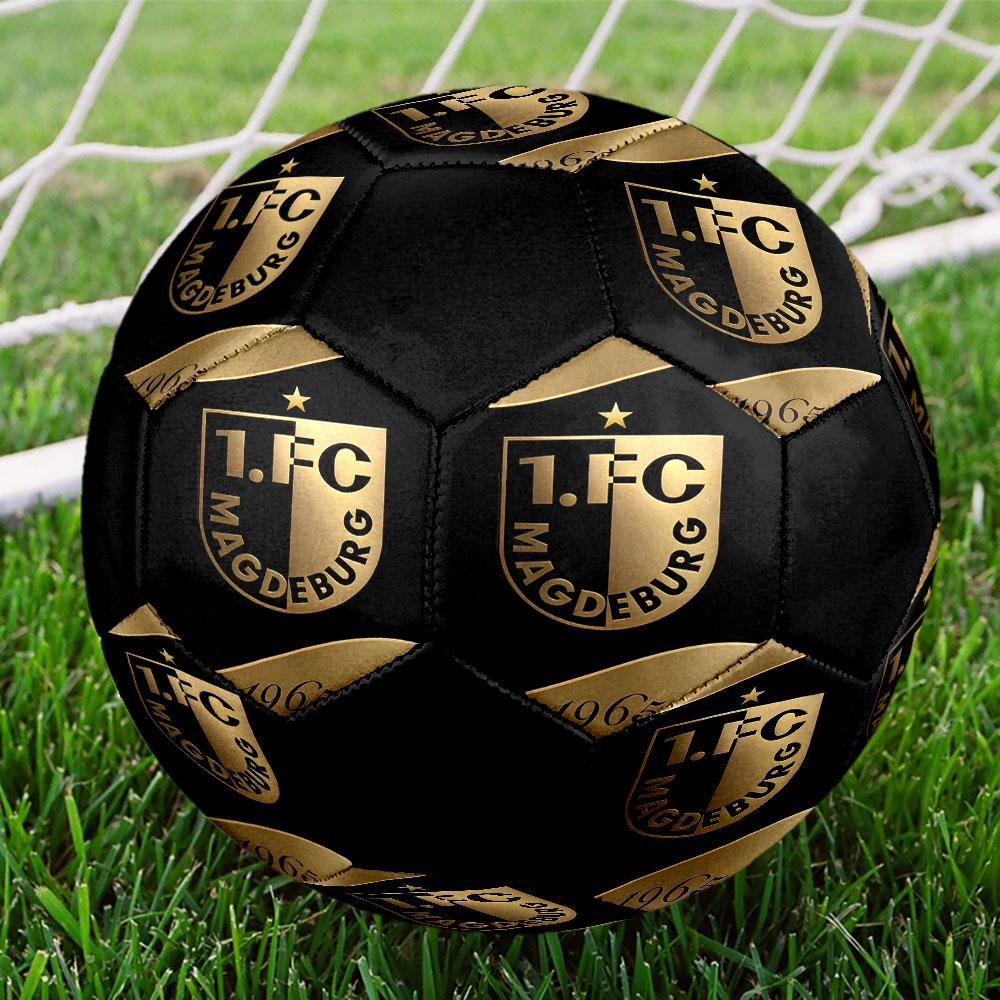 1 pz 1 FC Magdeburg Pallone da Calcio Taglia 5 Pallone da Calcetto Indoor alla Moda Colorato Gioco in Cortile - Ottimo Regalo per Appassionati di Sport HE2