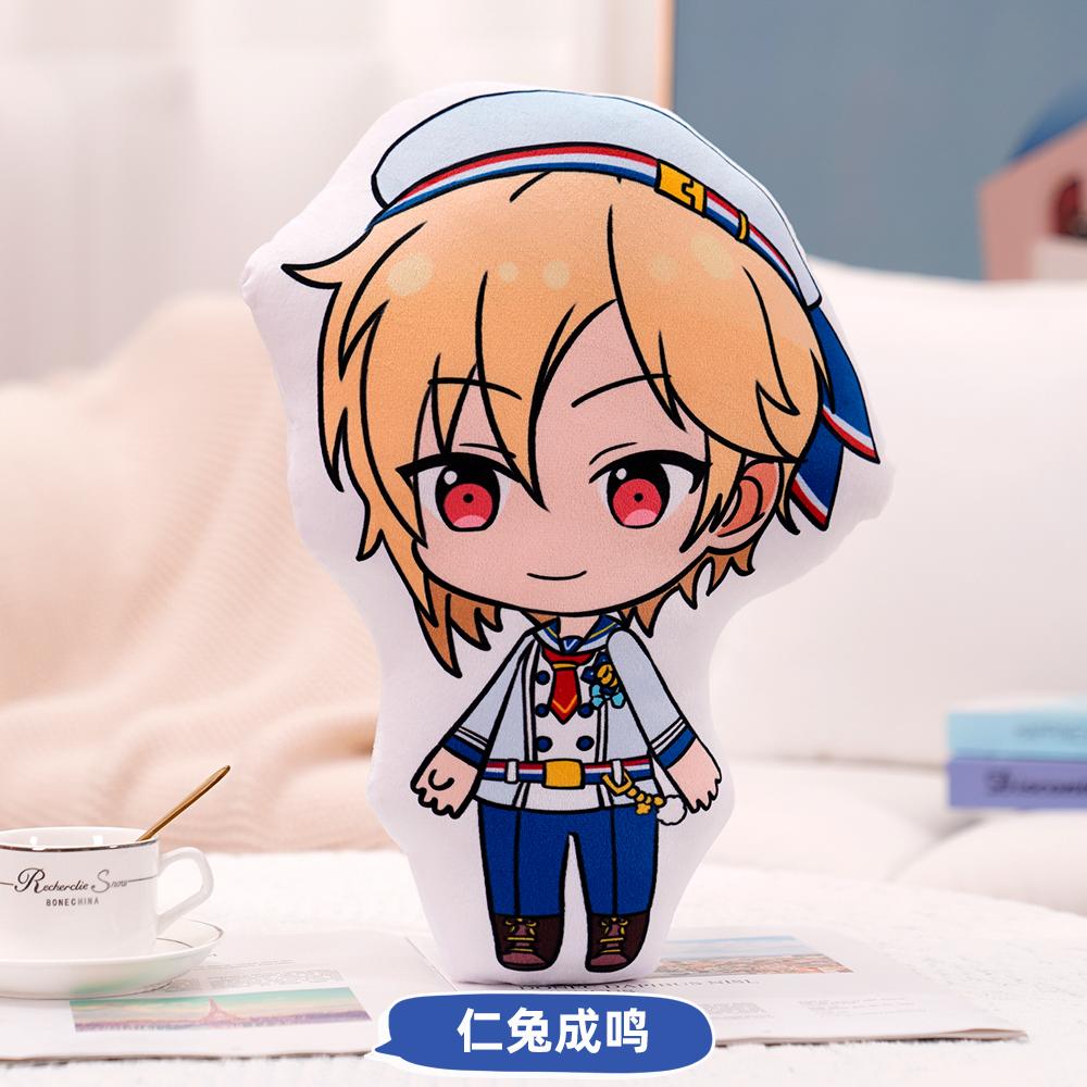 45 см Плюшевая игрушка Ensemble Stars Мультфильмы Аниме Knights UNDEAD Цукинага Лео Сена Изуми Подушка для броска Косплей Реквизит Подушка для дивана 45cm