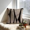 Geometry Reduced Cushion Cover Cozy Velvet Throw PillowSoft Warm Cushion For Sofa Bed