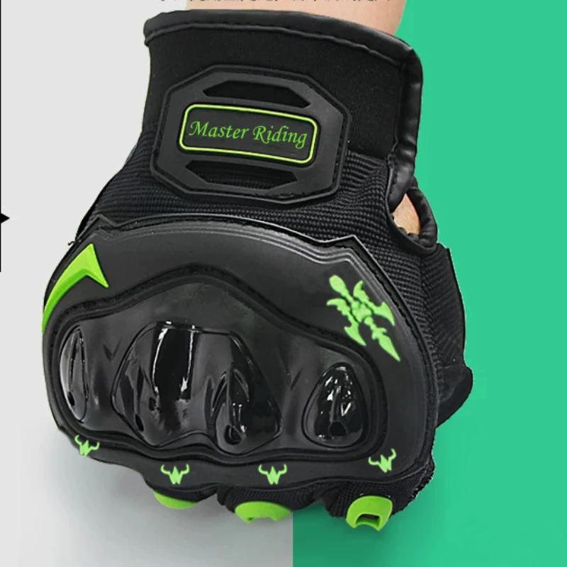 Motorcycle Gloves Touch Screen Breathable Full Finger Outdoor Sports Protection Gloves Bike Bicycle Riding  Moto Cycling Gloves