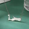  Britain Cayman Islands Map Necklaces Stainless Steel Fashion Grand Cayman Letter Pendant Chain Ethnic Party Jewelry Gift