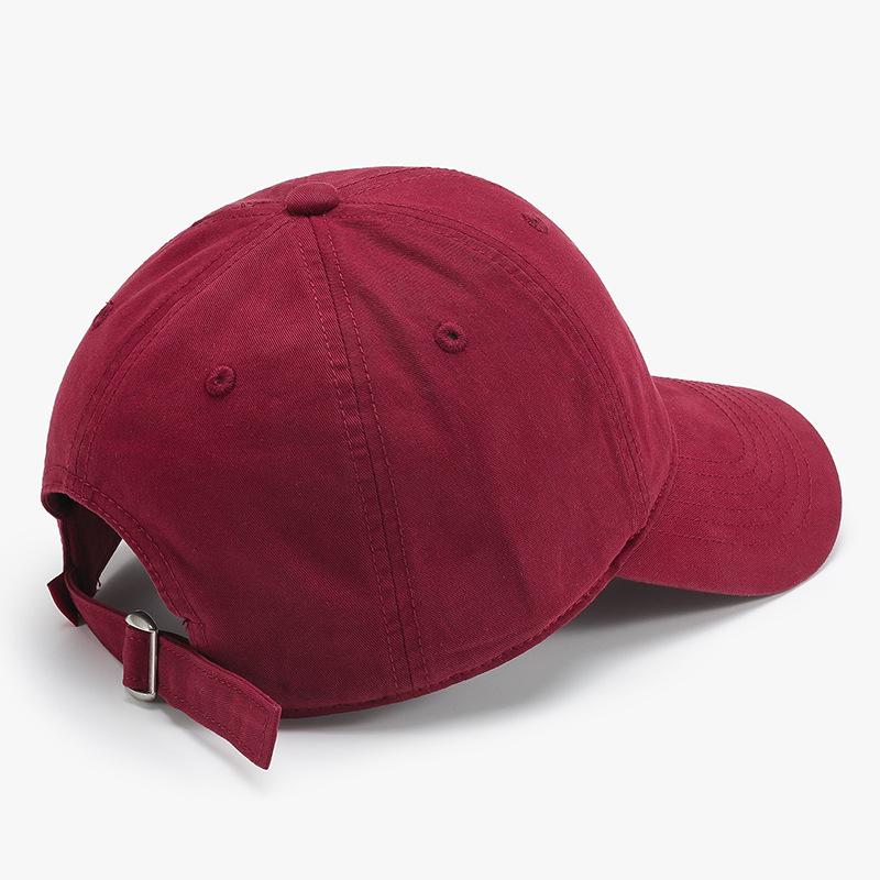 Japanese Trend Spring And Summer Simple Letter Embroidery Baseball Cap Men And Women Versatile Curved Brim Couple Cap