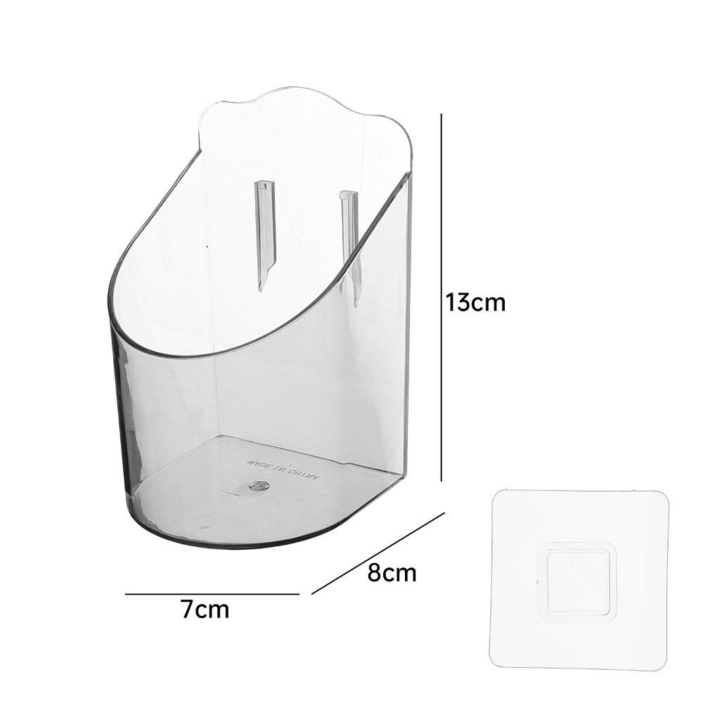 

Настенный пульт дистанционного управления, ящик для хранения, прозрачная полка для помады, новая стойка для хранения чашек transparent