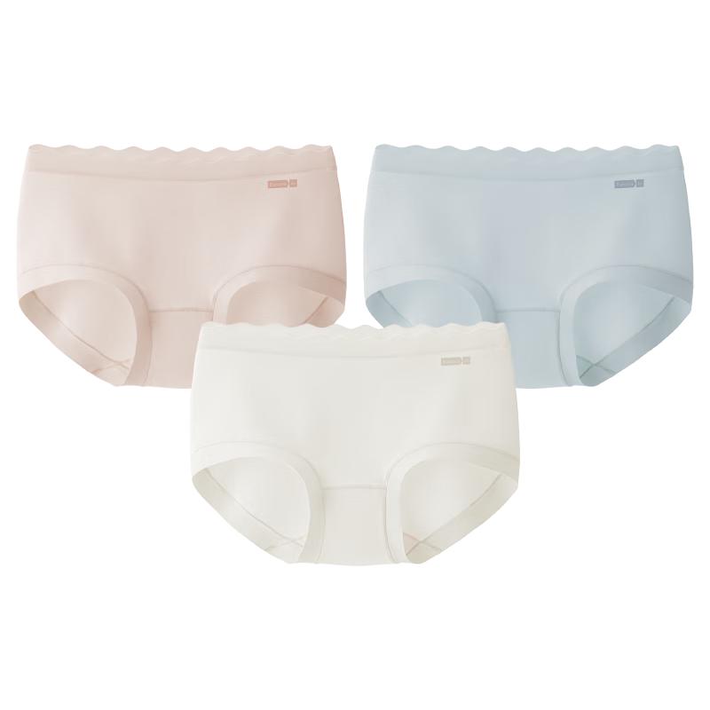 

Bananain Silver Skin 5 Series Women s Seamless 3-Pack Briefs L