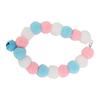 Pet Collar Soft Lightweight Plush Balls Cute Dog Cat Collar with Bell for Party DailyBlue 29cm