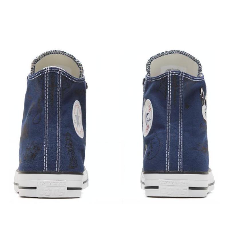 Converse Chuck Taylor All Star Pro Sean Pablo Comfortable & Versatile Casual High-Top Espadrilles Unisex Navy