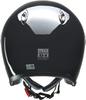 Motocyklová helma LEAD Jet STRAX černá VELKÁ, menší než SJ-4 63~64 cm