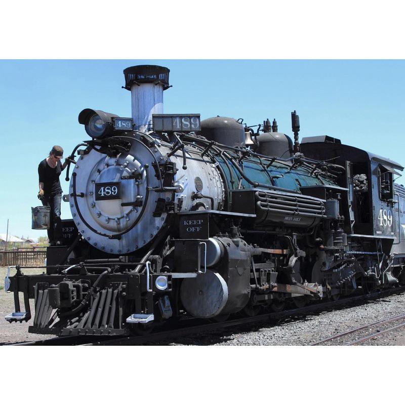 Classic Steam Train Wall Art - Bedroom, Bar, Dorm, or Study Decor