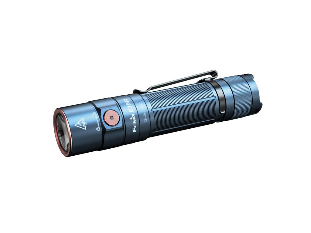 Fenix E35R Max 3100 Aluminum IP68 Disaster and Outdoor Use Flashlight, Lumens, USB-C Rechargeable, Construction, Waterproof, Tactical, EDC,