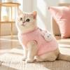 Warm Plush Cat Clothes Soft Small Dog Sweate Cute Pet Clothes  Small Pet