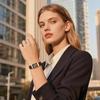 Square Watch Women Waterproof Silicone Strap Analog Display Simple Fashion Quartz Casual Business Fashion Accessory - Birthday Anniversary Christmas