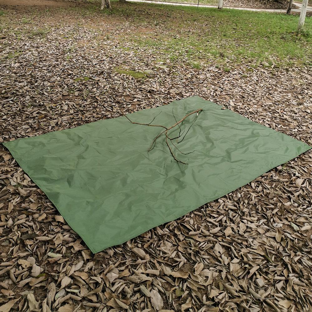 Camouflage Multifunctional Waterproof Sunshade Tent: Lightweight, Moisture-proof Awning & Beach Canopy Ground Sheet.