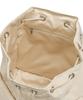 Lmr Floral Logo Light Two-Pocket Backpack Cream