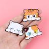 Cute Cat Enamel Pins Cartoon Brooches Badge Lapel Pins for Backpacks Bags Backpack Clothes Decoration Animal Jewelry Gifts