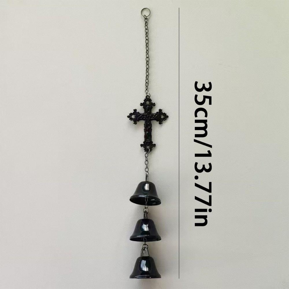 Spooky Spider Web Wind Chime Retro Spider Web Hanging Ornament Creative Cross Pendant Outdoor