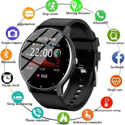 2024 New Smart Watch Men Full Touch Screen Sport Fitness Blood Pressure Watch Waterproof Bluetooth 1.28 Inch Smartwatch Women