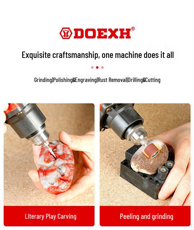 High-Power Electric Grinder & Polisher for Cutting, Jade Opening, Peeling, and Wood Carving