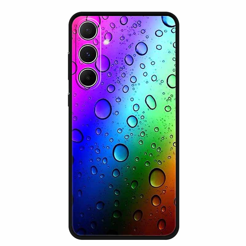 Luxury TPU Cover for Samsung A55 A15 A25 A05 A35 Back Soft Silicone Case Colorful Gradient Phone Cases Galaxy A55 15 25 05 35