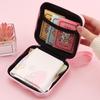 Portable Cable Protector Storage Bag Lovely Heart Knot Travel Storage Bag Cute Cable Charger Protector