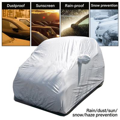 Universal Car Covers Smart Outdoor Full Car Cover Sun UV Protection Car Body Sun Rain Dustproof Waterproof Cover S/M/L/XL/XXL