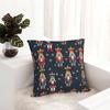 Stylish Nutcracker Party  Square Pillowcase Cushion Cover Pillow Case Throw Pillow Cover for Home Bedroom Car