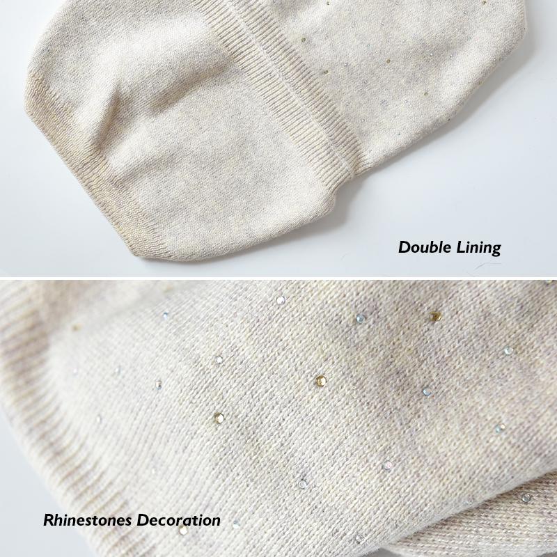 SOMALER Winter and Autumn Knitted Hats for Women Fashion Casual Beanies Female Thick Warm Hats