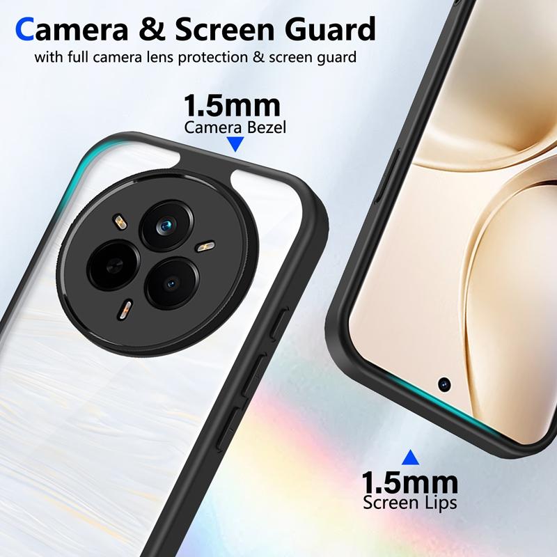 Průhledný silikonový kryt pro Realme 15 Pro 14 13 12 11 Pro Plus Lite 14T 12X Extreme PC zadní TPU nárazník nárazuvzdorný kryt telefonu