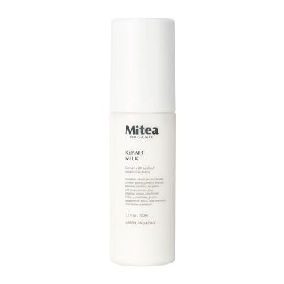 Mitea ORGANIC Repair Milk 100ml, Emulsion with Double Fermented Somatic Capsules for Firmness and Transparency, All-in-One, Organic