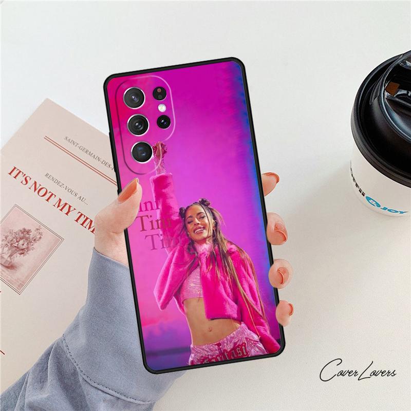 Tini Stoessel Handyhülle Für Samsung Galaxy S24 S25 S23 S22 Ultra Note 10 20 Plus S20 S21 FE Hülle