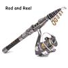 Professional Fishing Rod Carbon Fiber 1.5-2.4M Sea River Fishing Ultralight Telescopic Spinning Ring Rod Fishing Stick