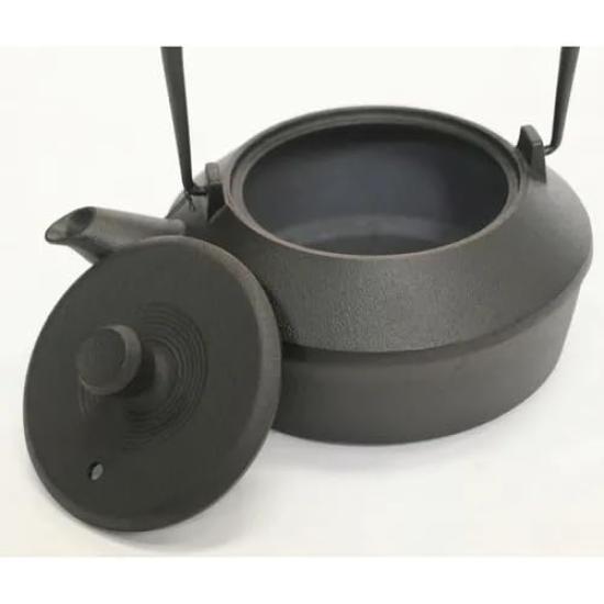 Authentic Nanbu Hoshodo OITOMI Ironware 1L Direct Iron Anemia Hot Water Movable Kettle, Matsukaze, (Gas, IH, Charcoal, Fire, Supplement, Prevention,