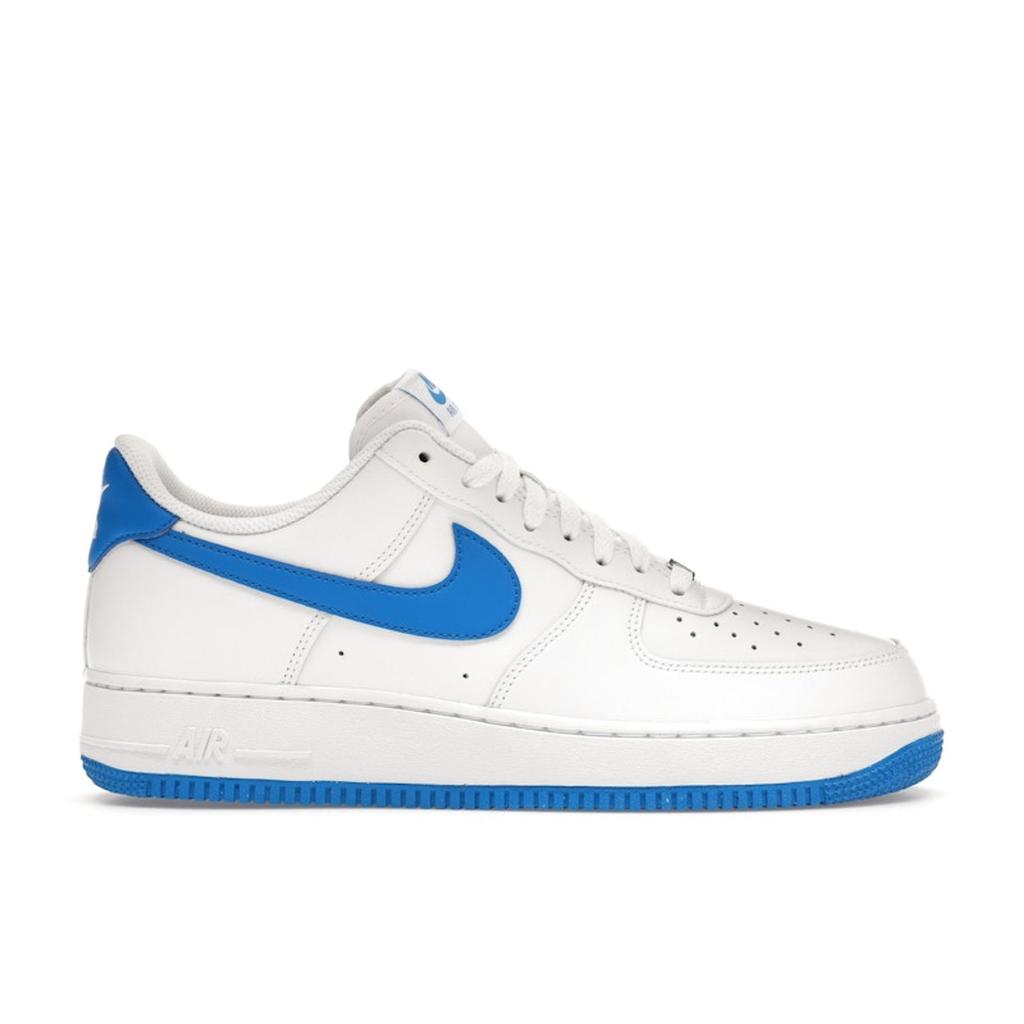 Nike Air Force 1 07 White Photo Blue Men Sneakers FJ4146-103