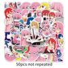 Lonely Rock Anime Journal Stickers - 50 Sheets for DIY Decoration