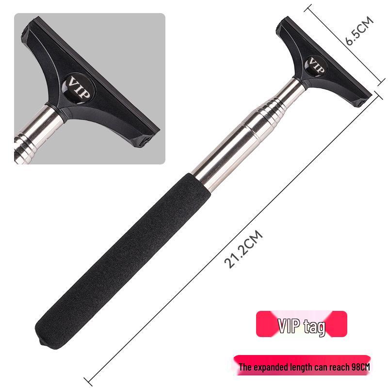 Retractable Rainproof Rearview Mirror Wiper: Anti-Fog and Water Removal Artifact