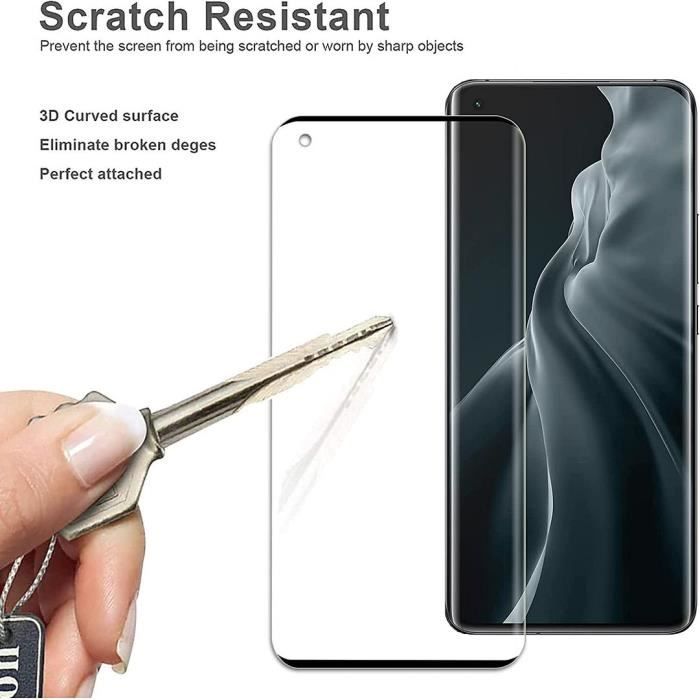 Lot-3 Verre Trempé pour Xiaomi Mi 11 Protection écran Haut Definition