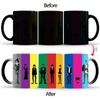 Newest design Sexy half naked woman Magic Mug BSKT-141 heat Color changing tea cup coffee mugs gift Ceramic Drinkware