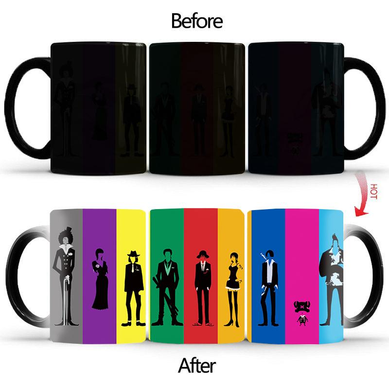 

Творческая красочная задняя волшебная кружка BSKT-024, меняющая цвет чашка, керамические кофейные чашки, оптовая продажа, оригинальные кружки, сублимационные стаканы, бар 350ml