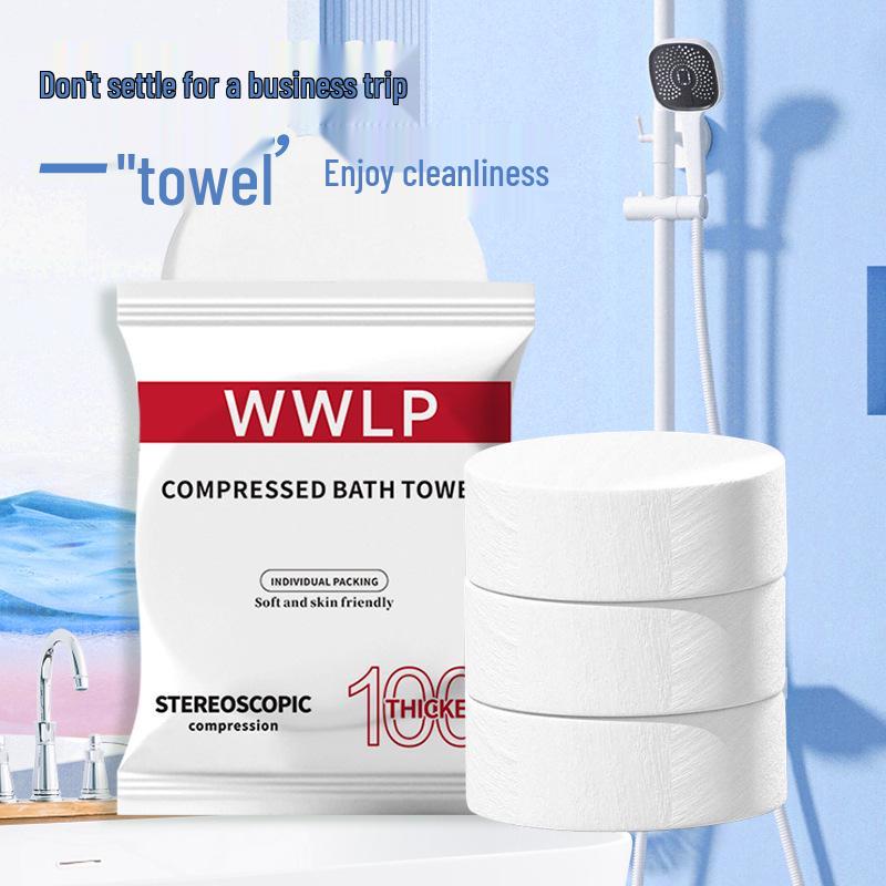

Индивидуально упакованные мягкие, утолщенные одноразовые банные полотенца для путешествий, бизнеса и гостиничного использования Piece