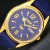 REFURBISHED AUTOMATIC CITIZEN 8200 JAPAN MENS DAY&DATE BLUE DIAL WATCH A431460-2 R107-a431460