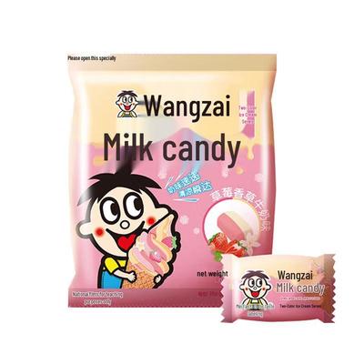 Wangzai Erdbeer-Vanille-Milchbonbon