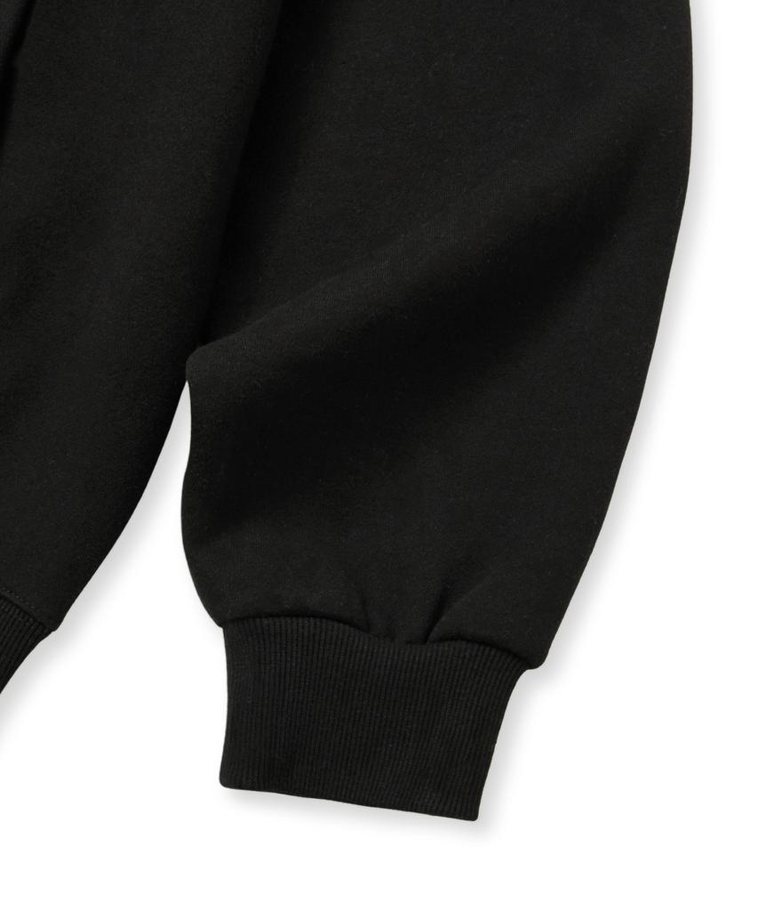 Brownbreath [25Winter] Tag Hood Zip Up - Black