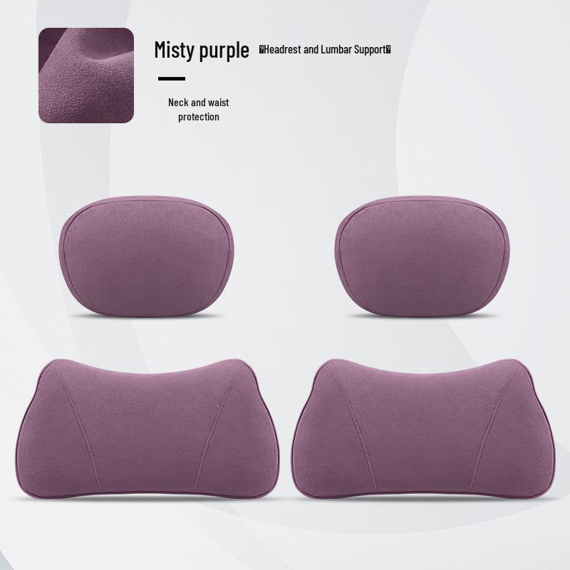 Xiaomi SU7/YU7 Compatible Headrest & Lumbar Support Pillow - Car Interior Accessory