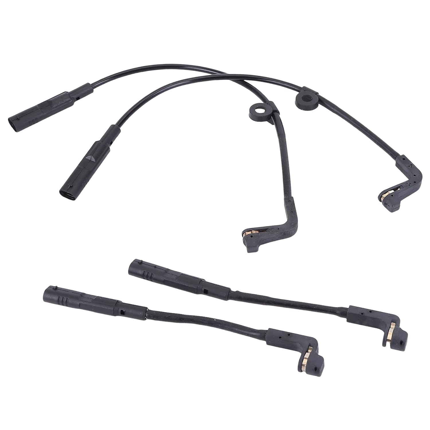 4Pcs Brake Pad Wear Sensors Front Rear Compatible for Silverado 1500 2019-2022 84474064 84480342